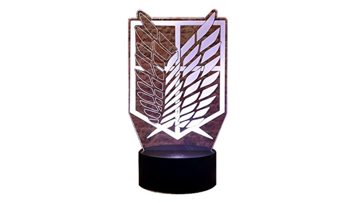 Attack On Titan Logo Sign Night Light LED