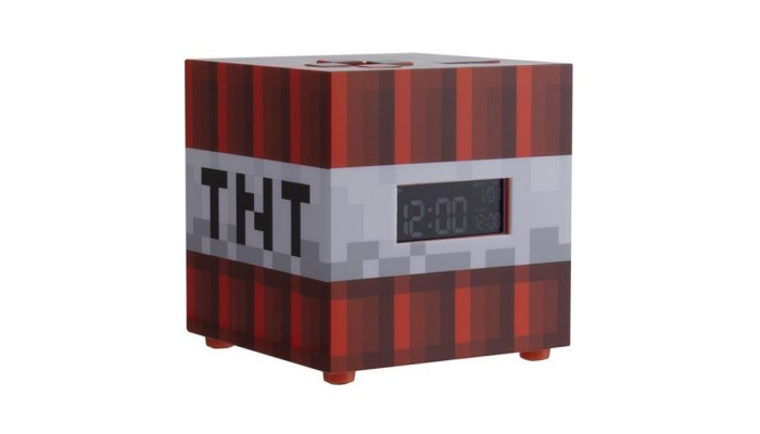 Minecraft TNT Alarm Clock