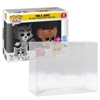 Funko Pop! Soft Protector for 2-Pack Pop [0.50mm] Brand [Crossover]