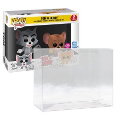 Funko Pop! Soft Protector for 2-Pack Pop [0.50mm] Brand [Crossover]