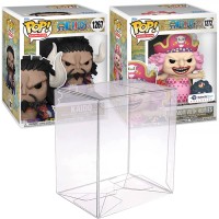 Funko Pop! Soft Protector for Super 6 inch Kaido + Big Mama [0.50mm]