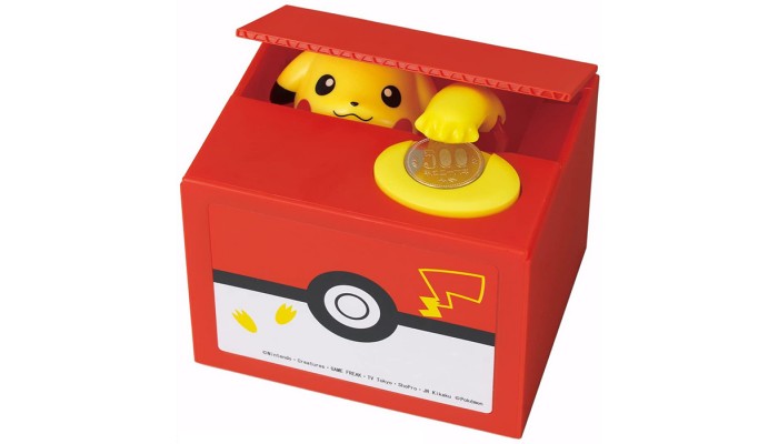 Pokemon-Go inspired Electronic Coin Money Piggy Bank box