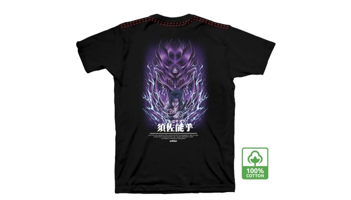 T-Shirt - Exclusive Sasuke Susano'o Rinnegan [Premium 100% Cotton]