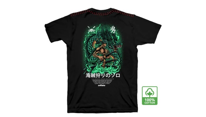 T-Shirt - Exclusive Zoro [Premium 100% Cotton]